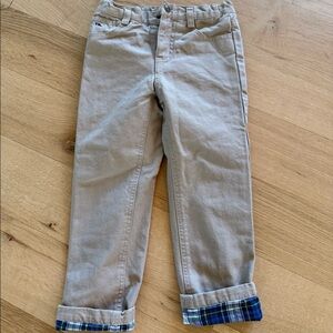 Vineyard Vines Flannel Lined Canvas Pants - Sz 6